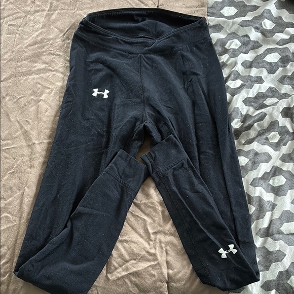 Under Armour Pants - Under Armour Jet Black Athletic Leggings